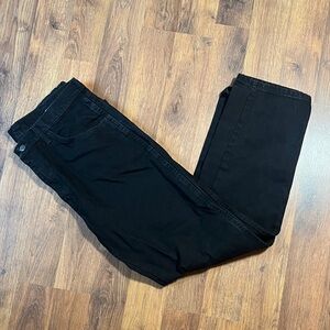 Rustler Men's Classic Black Straight Jeans 👖